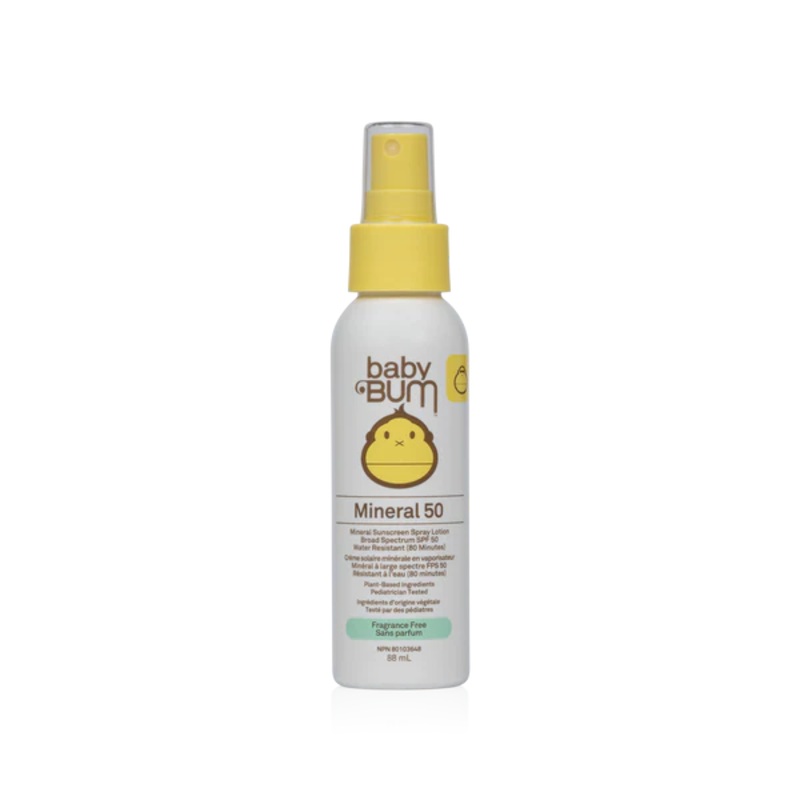 Sun Bum Baby Bum 50 SPF Mineral Sunscreen Spray