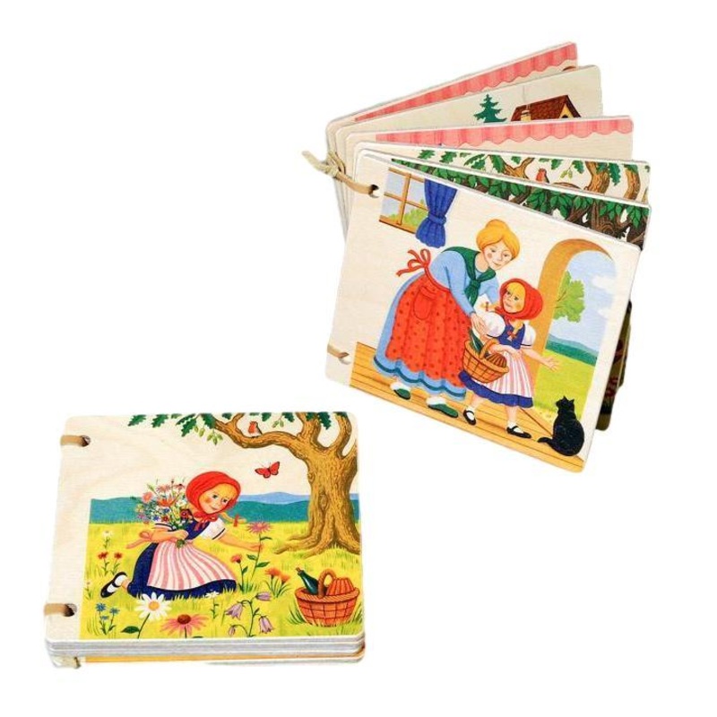 Atelier Fischer Wooden Little Red Riding Hood Book