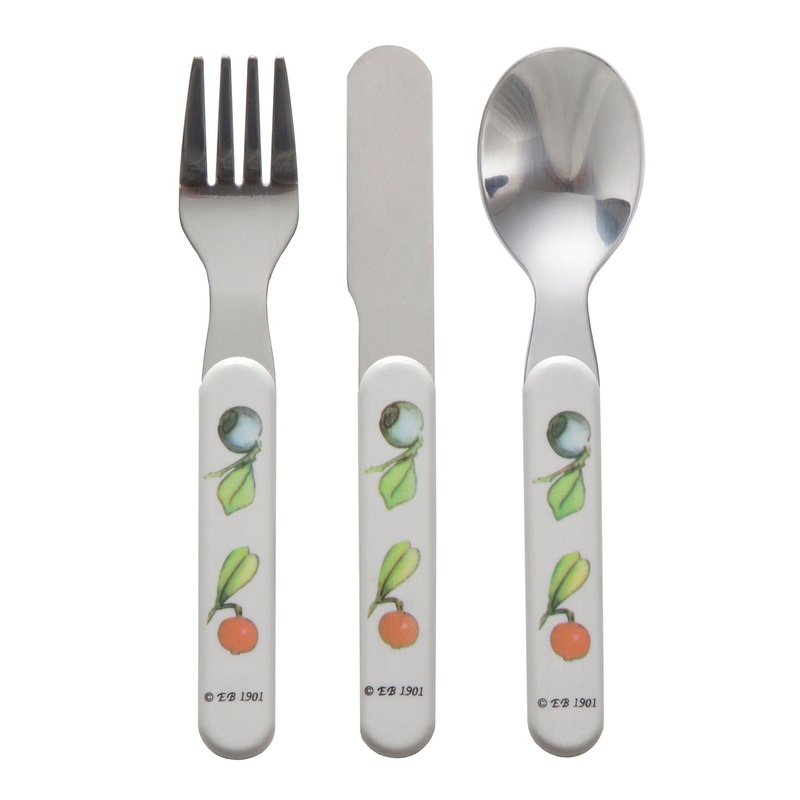 Elsa Beskow Peter in Blueberry Land Children’s Cutlery Set (3 pcs)
