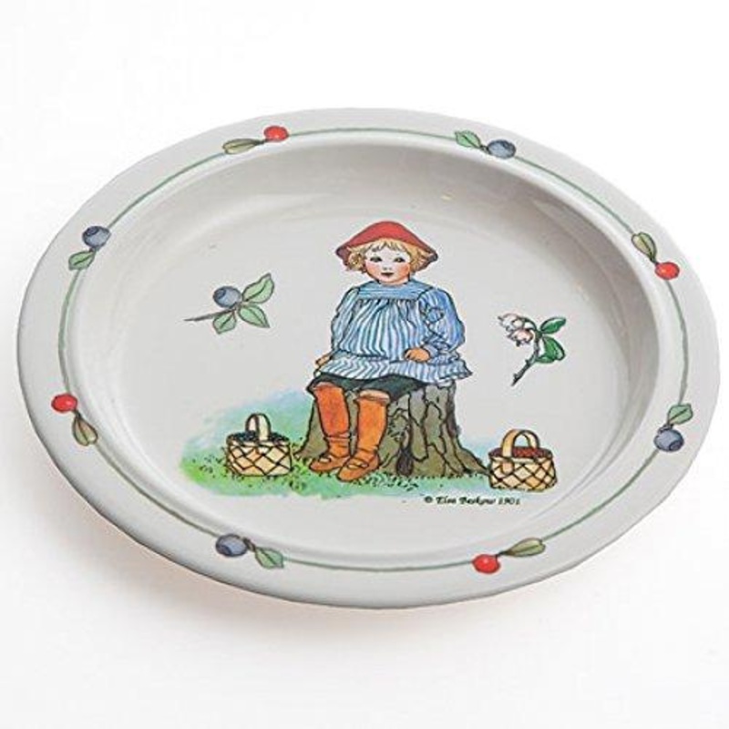 Elsa Beskow Peter in Blueberry Land Children’s Dinner Plate 9