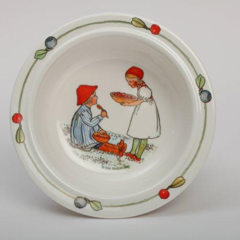 Elsa BeskowPeter in Blueberry Land Children’s Bowl with Suction Cup