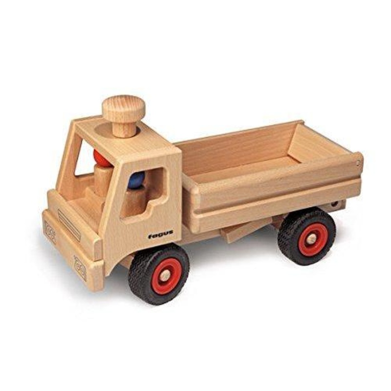 Fagus Wooden Tipper Dump Truck (Small 13)
