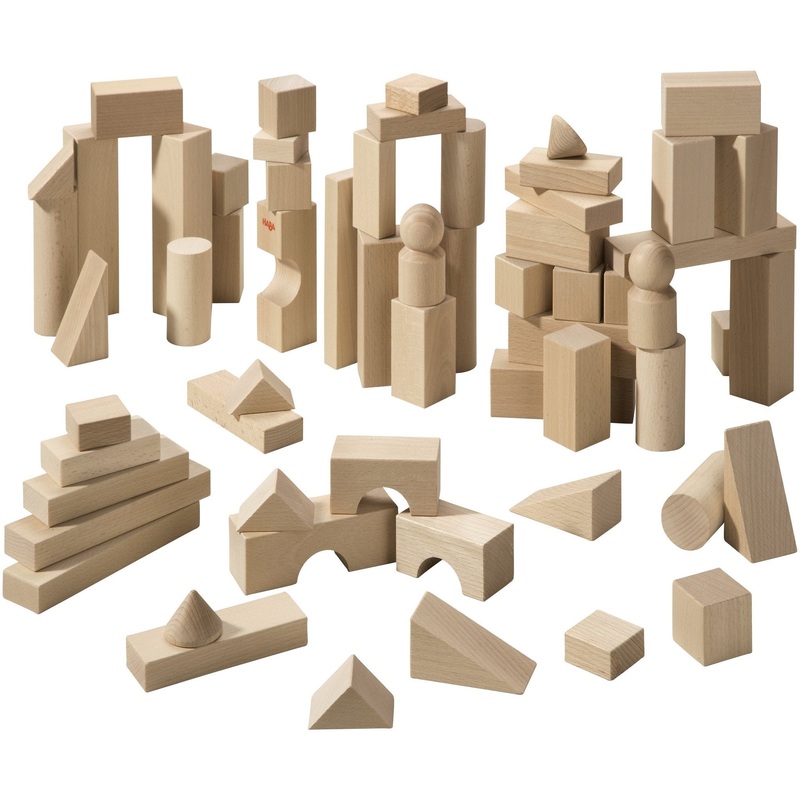 Haba Basic Building Blocks Starter Set (60 pcs)