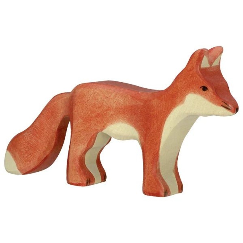 Holztiger Fox Standing Toy Figure