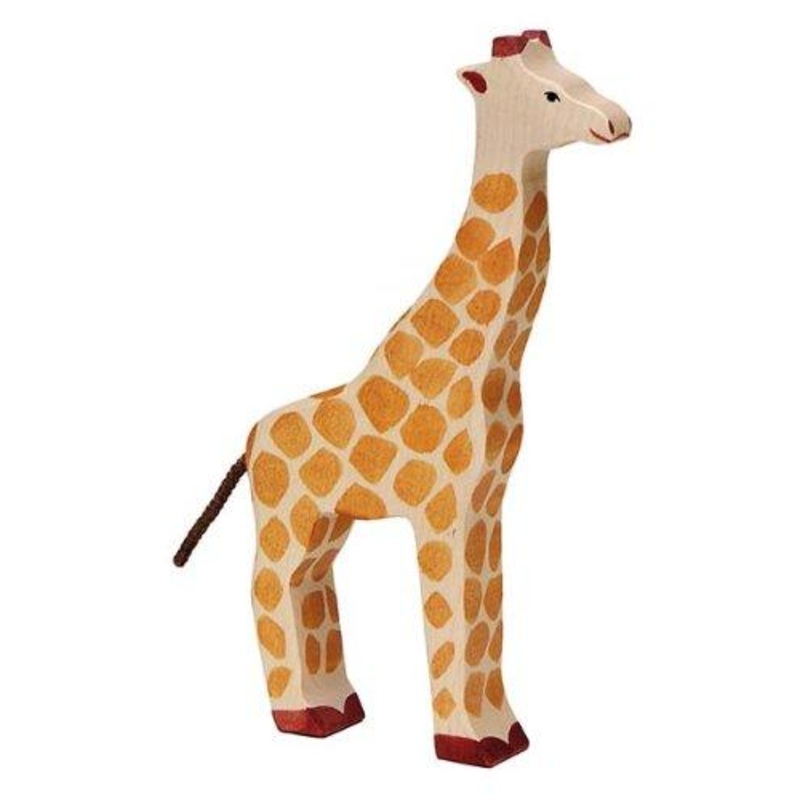 Holztiger Giraffe Toy Figure