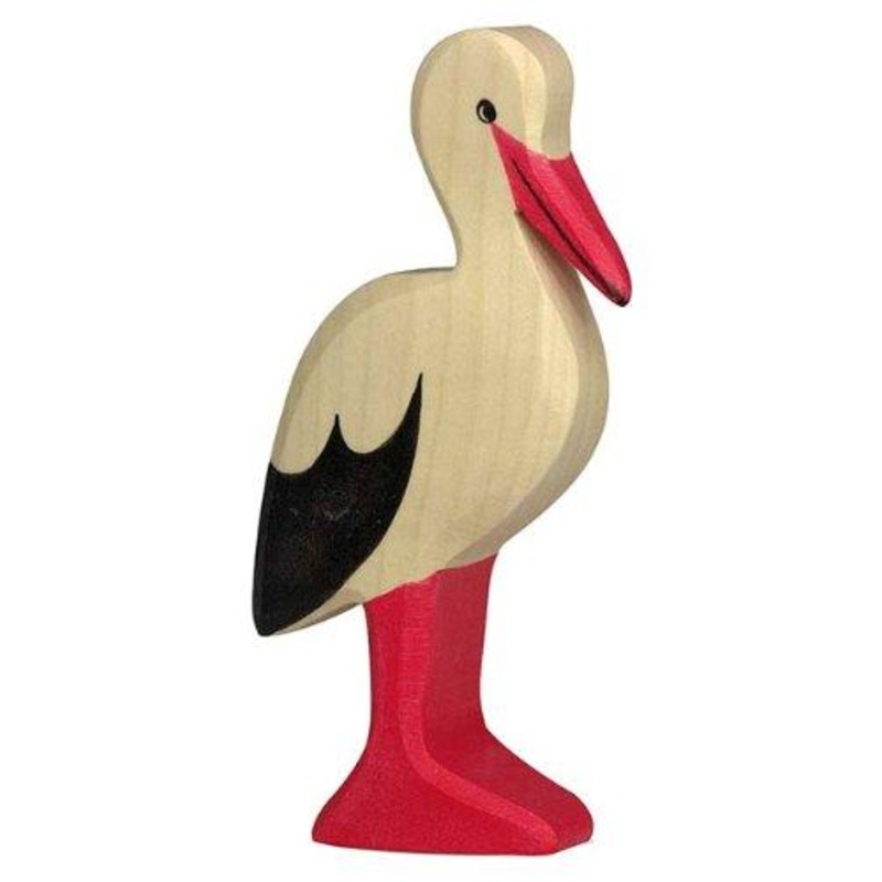 Holztiger Stork Toy Figure
