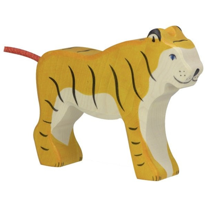 Holztiger Tiger Standing Toy Figure