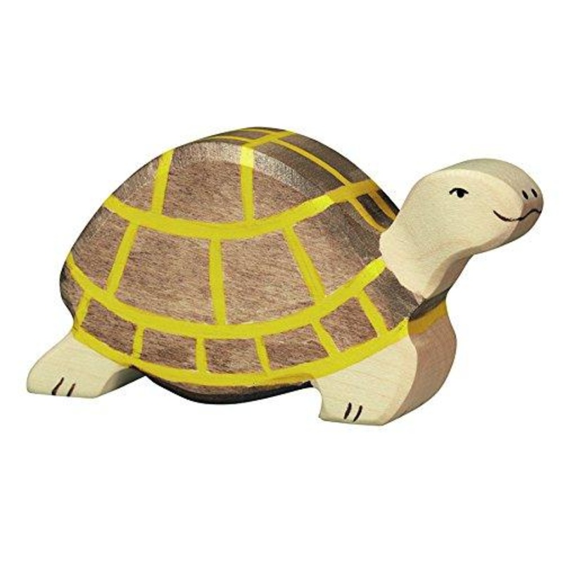Holztiger Turtle Toy Figure, Green