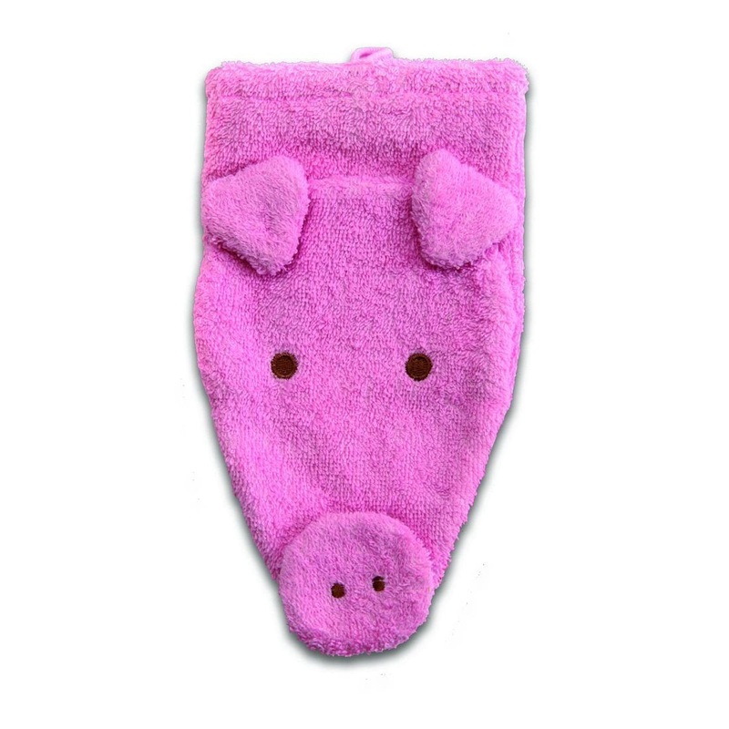 Organic Cotton Wash Mitt Puppets – Pig