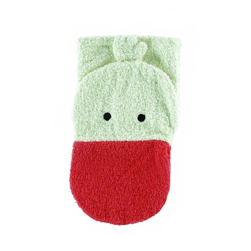 Organic Cotton Washcloth Mitt Goose by Furnis