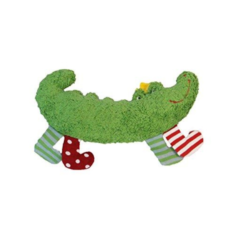 Pat & Patty Organic Cotton Crocodile Rattle