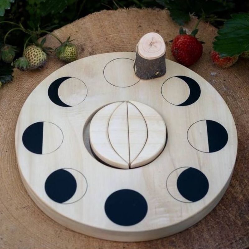 Wooden Moon Calendar