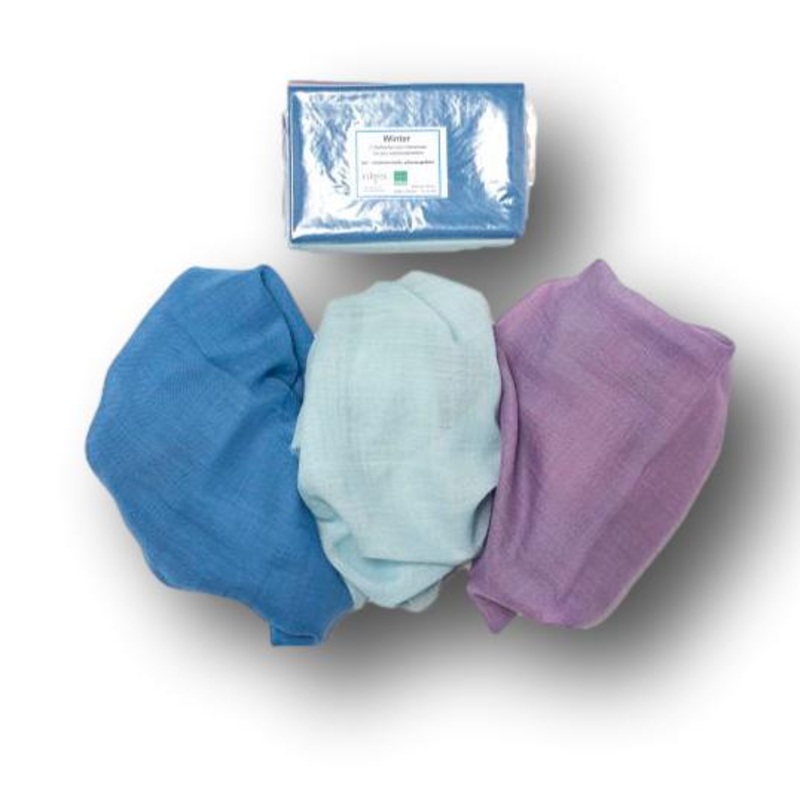 Wool Cloths for Seasonal Nature Table & Dramatic Play, Set of 3