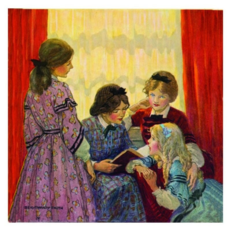 Jessie Willcox Smith Greeting Cards : Little Women