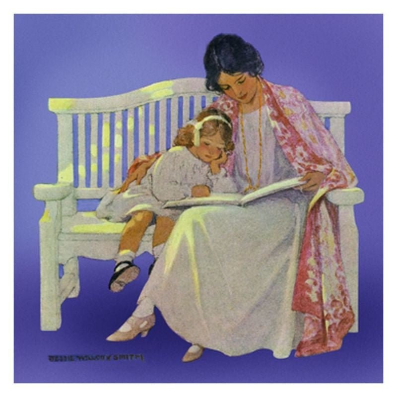 Jessie Willcox Smith Greeting Cards : Mother and Daughter