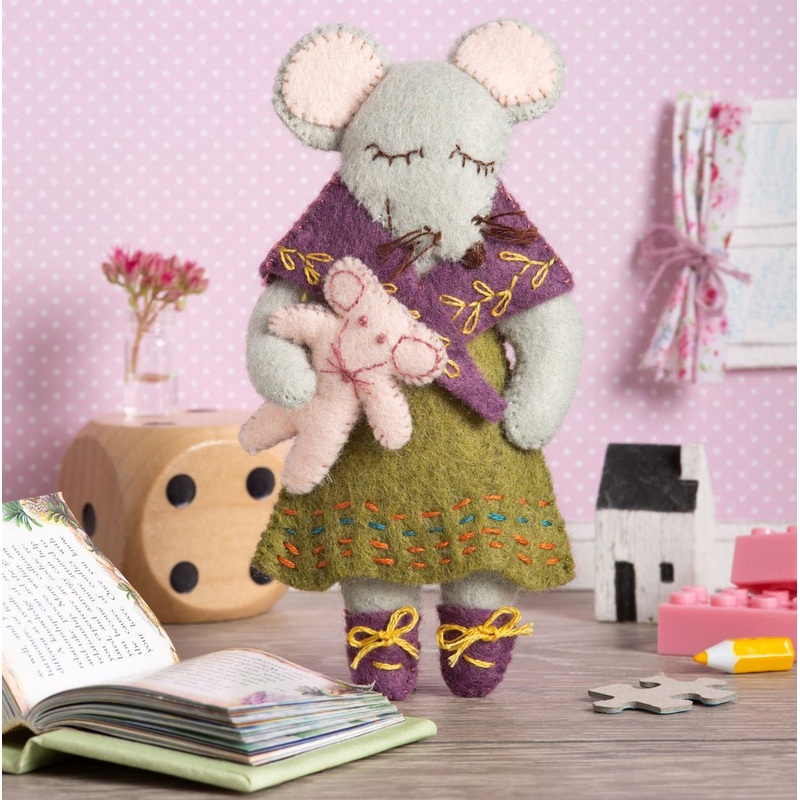 Little Miss Mouse Felt Craft Mini Kit