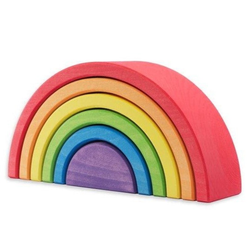 Ocamora – Rainbow Stacker – Red 6 Pcs