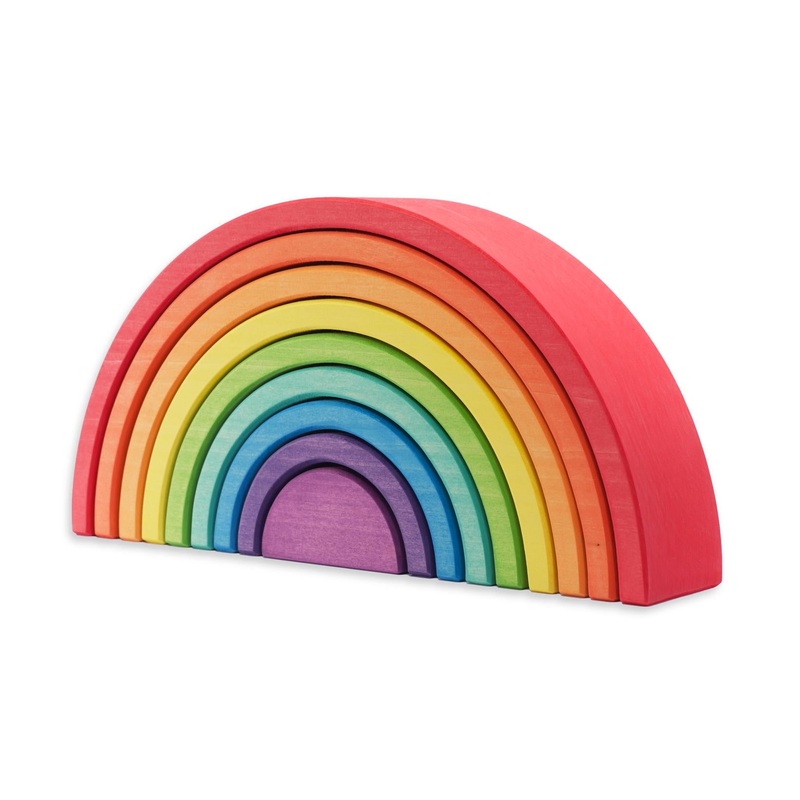 Ocamora – Rainbow Stacker – Red 9 Pcs