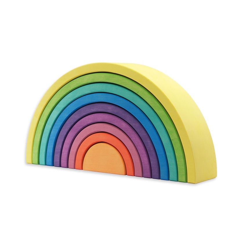 Ocamora – Rainbow Stacker – Yellow 9 Pcs