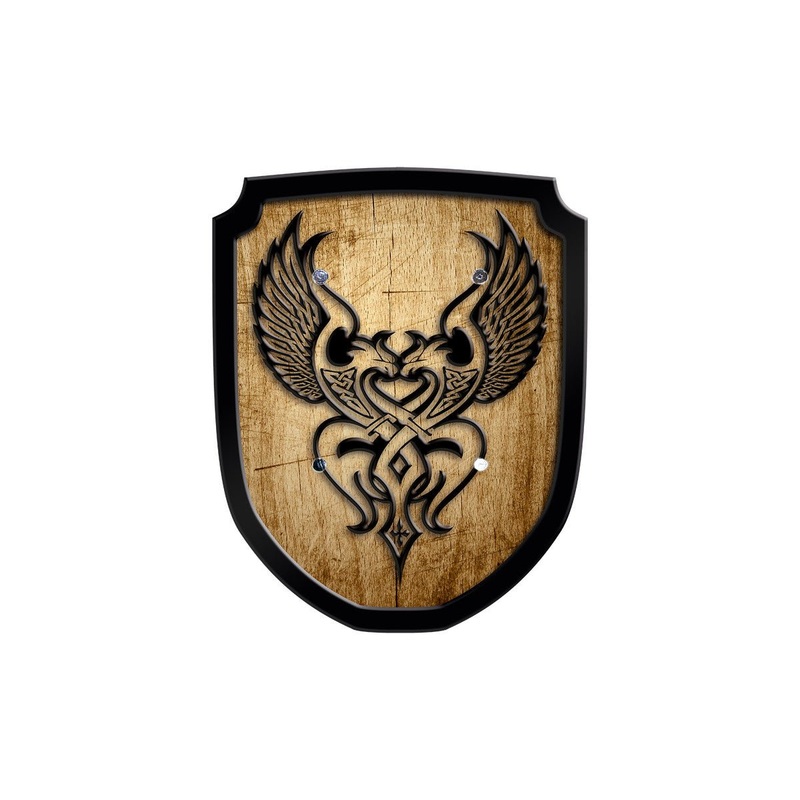 Escutcheon Wooden Play Shield – Phoenix