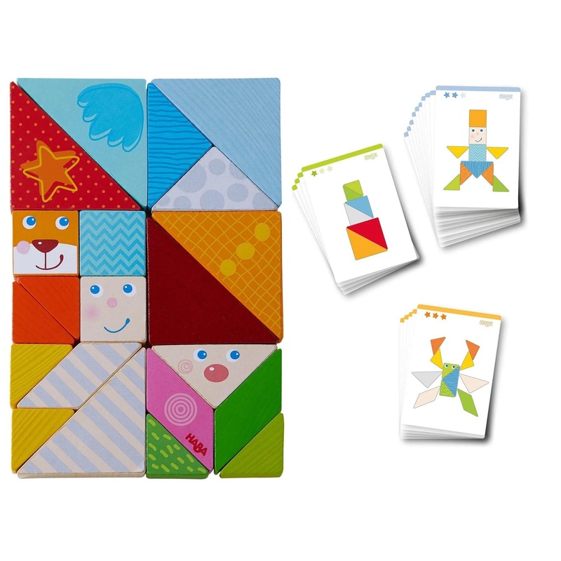 Haba Funny Faces Tangram Game