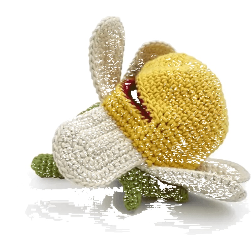 Myum Organic Cotton – Reversible Strawberry Flower