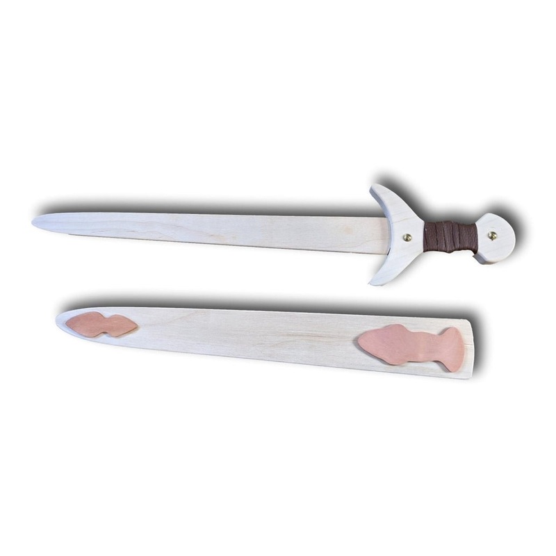 Roman Sword with Bright Wooden Sheath