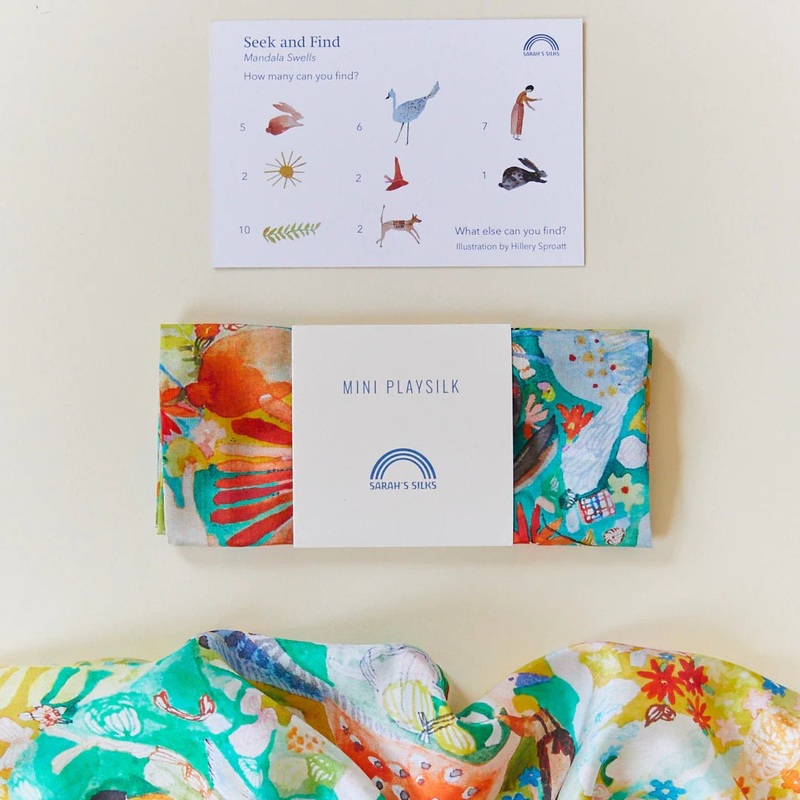 Seek & Find Playsilks – Mandala Swells