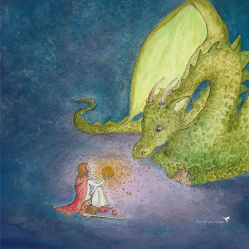 Toverlux Lamp Silhouette – Little Dragon (Eentje Van Margo)