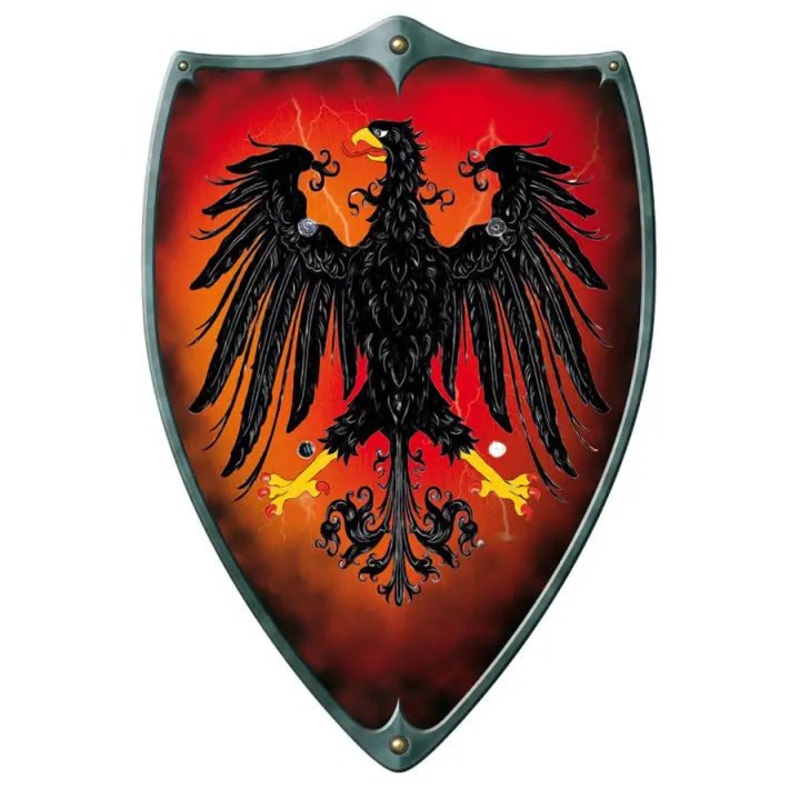Wooden Play Buckler Shield – Eagle