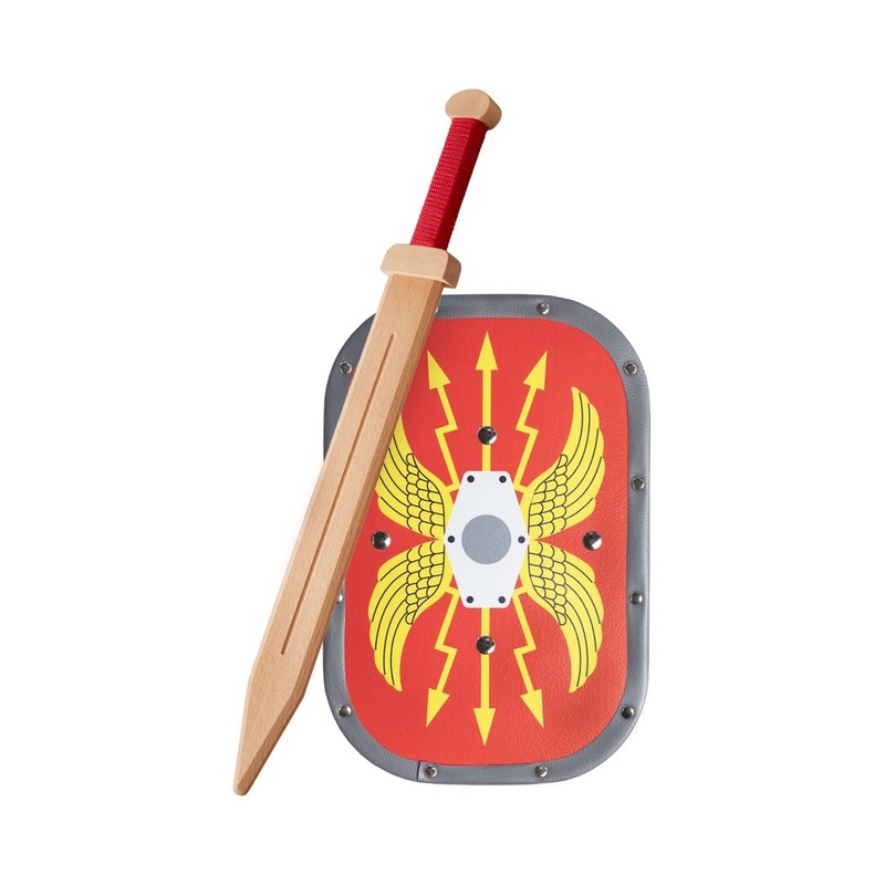 Woodsy Roman Sword and Shield Set