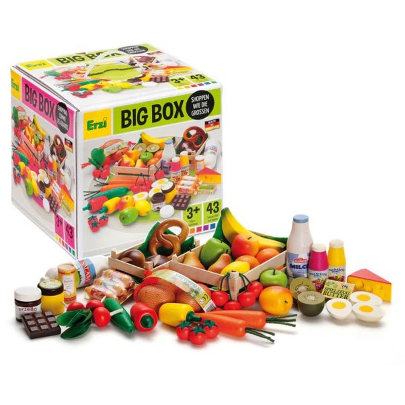 Erzi Big Box Wooden Play Food Set