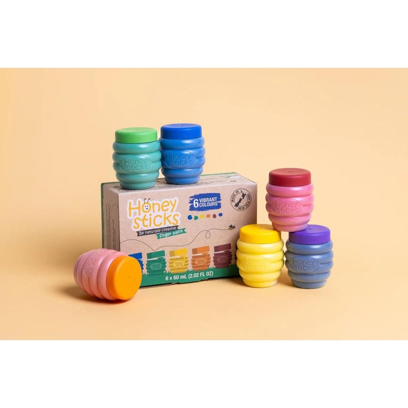 Honeysticks Finger Paint