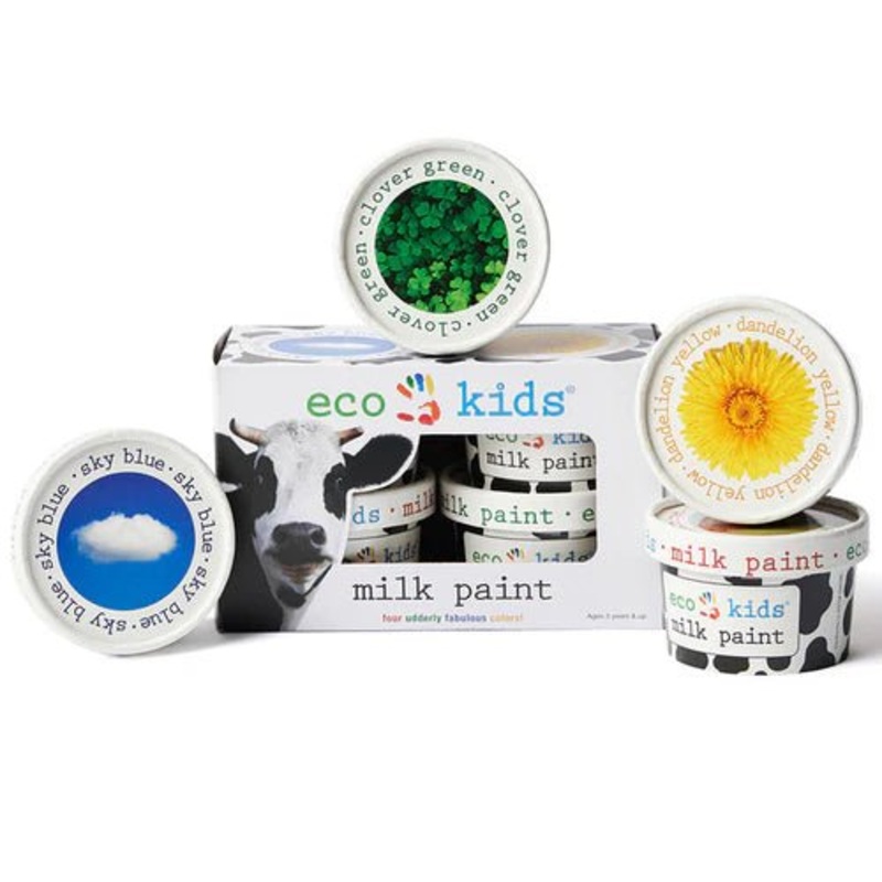 Eco-Kids Non-Toxic Milk Paint (4 Colors)