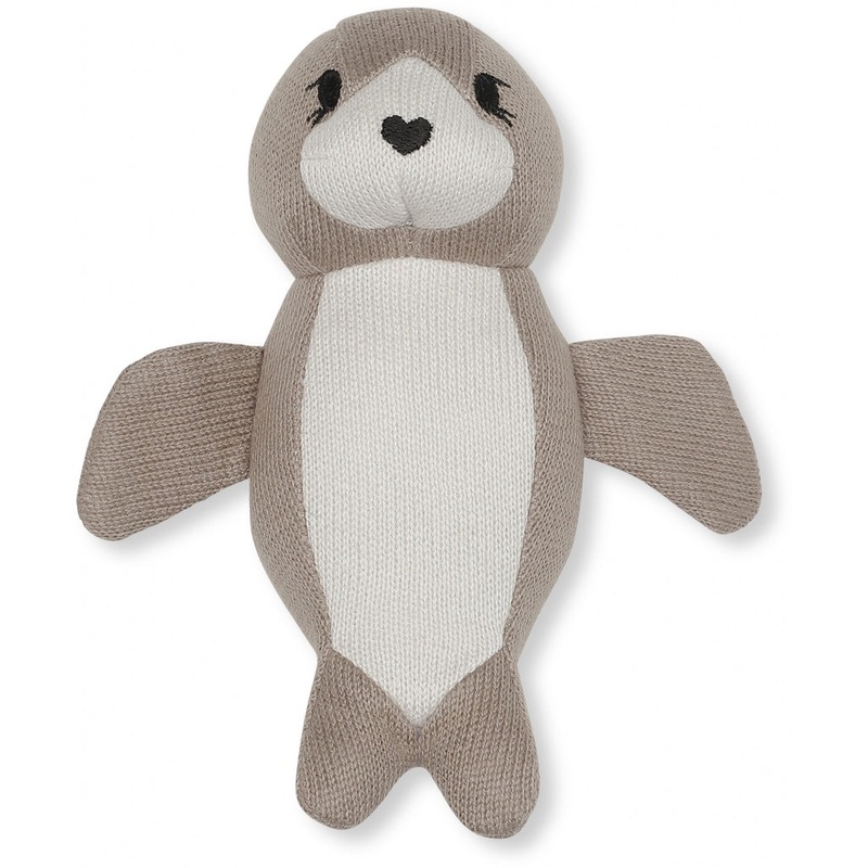 Organic Cotton Mini Seal Rattle