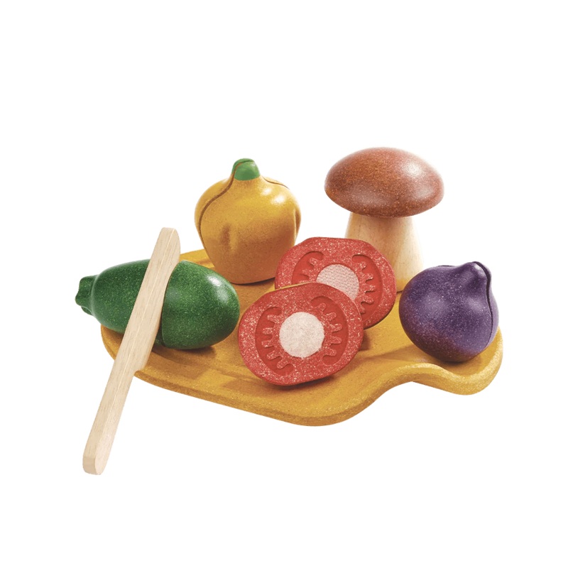 Wooden Vegetable Play Set – Plan Toys