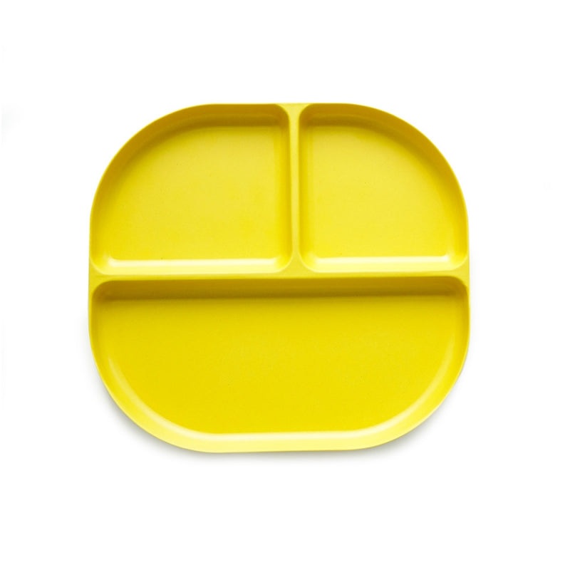 Bambino Divided Tray – Lemon by Ekobo