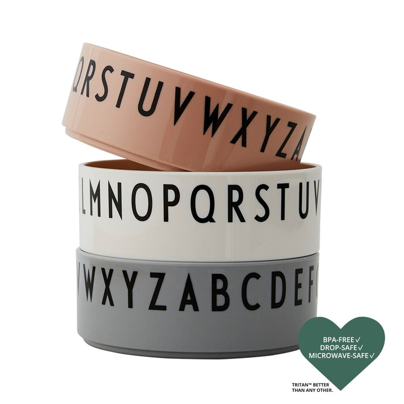 Breakfast. Dinner. Lunch in Nude by Design Letters
