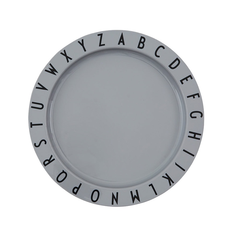 Eat & Learn Tritan Flat Plate | Grey