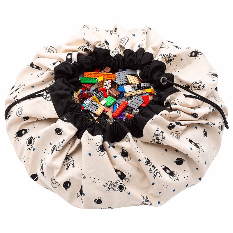 Space Glow in the Dark Playmat and Storage Bag by Play&Go