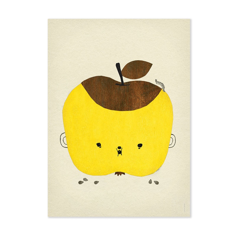 Apple Papple Poster by Fine Little Day