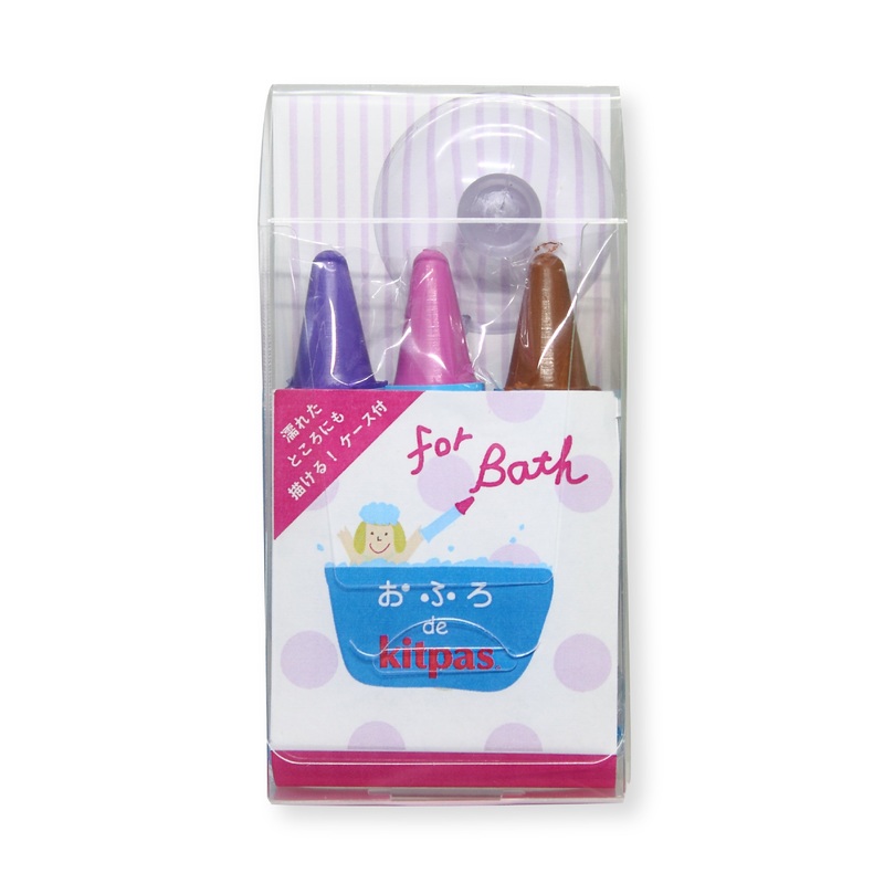 Bath Markers – set of 3 colours | Violet, Pink, Brown by Kitpas