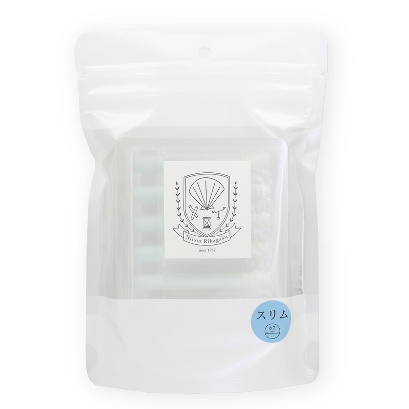 Dustless Chalk Slim Set of 6 White by Kitpas