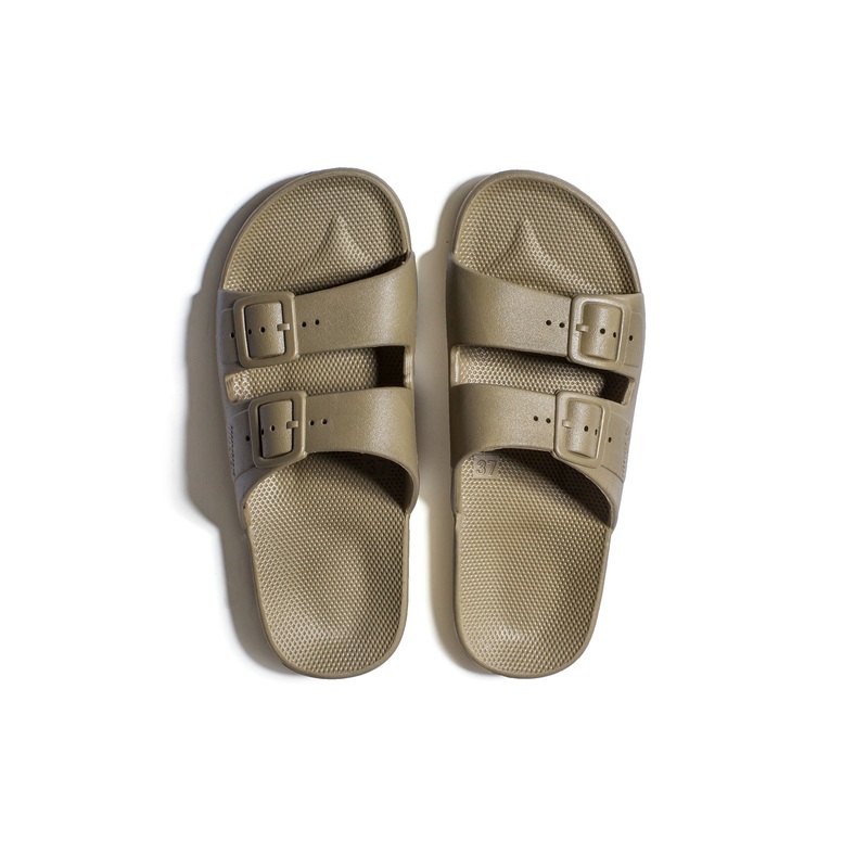 Freedom Moses Slides Shoes | KHAKI