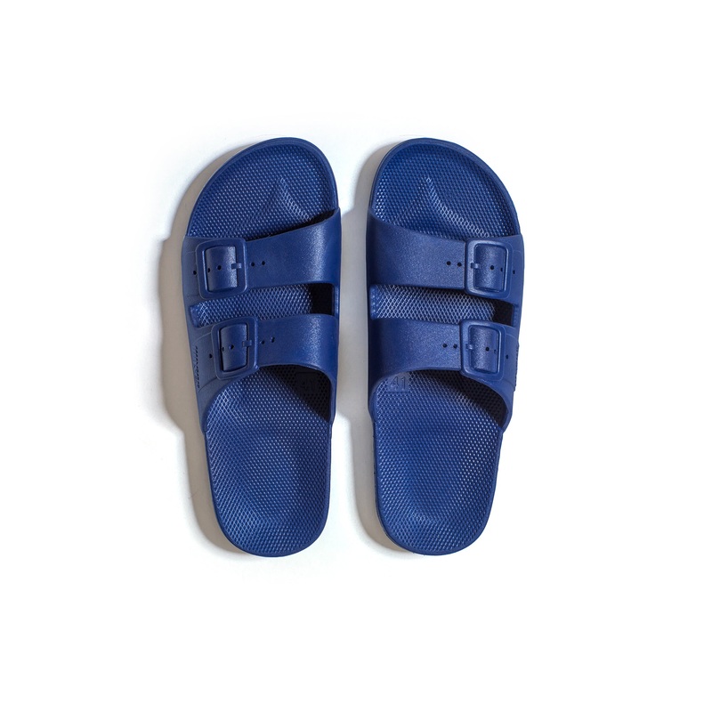 Freedom Moses Slides Shoes | NAVY