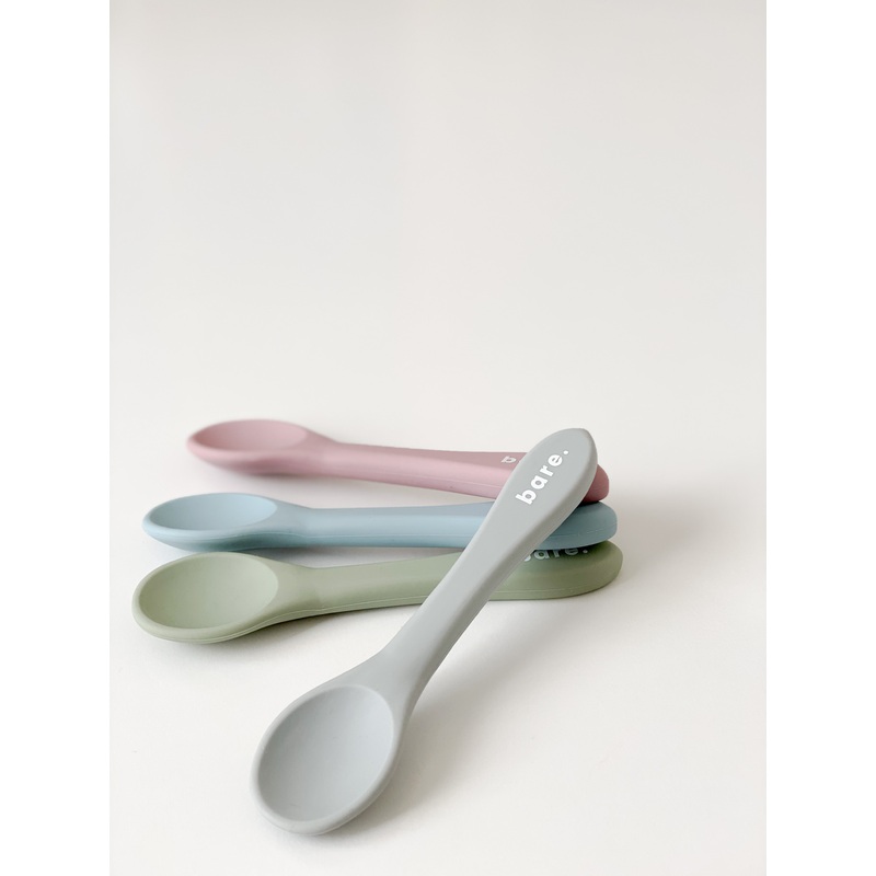Grey Silicone Spoon