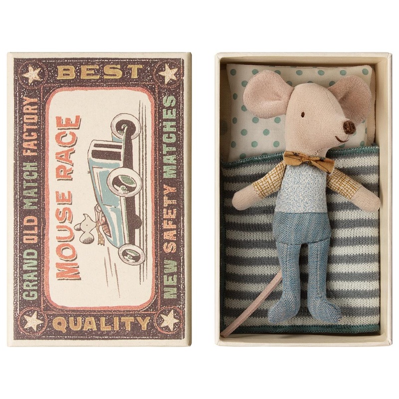 Maileg Little Brother Mouse in Box