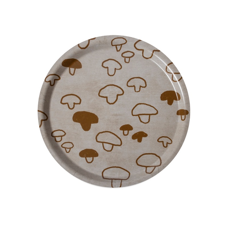 Mushroom Tray in Mustard by Fine Little Day