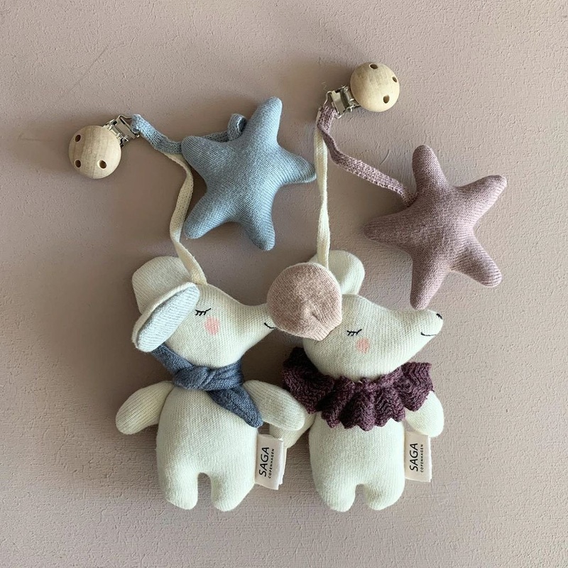 Organic Pram Toy Stjarna | Fawn