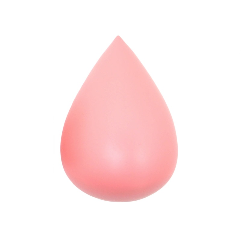 Set of 3 Raindrops Hooks in Coral Pink by Rose in April